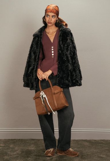 Kimono Sleeve Structured Jacket