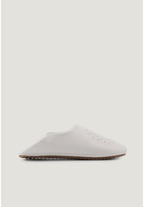 Beads Sequin Embellished Flat Mules