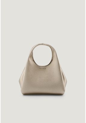 Solid Metallic Handbag