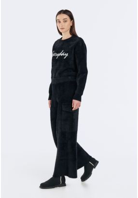 Mohair Cargo Trousers 