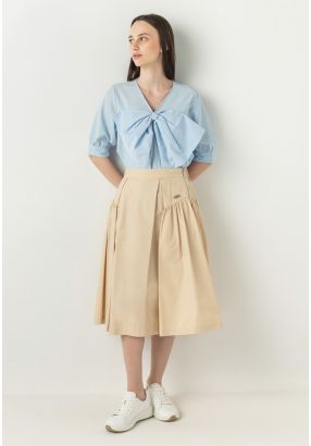 Dramatic Pleats Skirt