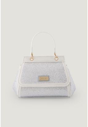 Glitter Mini Top Handle Bag