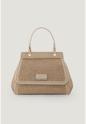 Glitter Mini Top Handle Bag