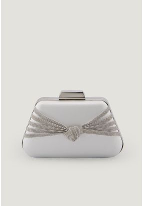 Crystal knot Mini Clutch
