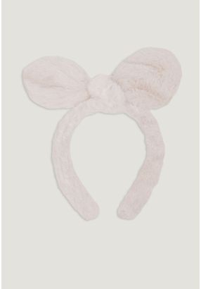Faux Fur Bow Hairband