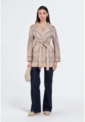 High Waist Denim Trousers