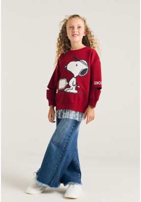 Wide Leg Frayed Jeans