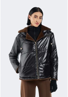 Contrast Double-Faced Jacket