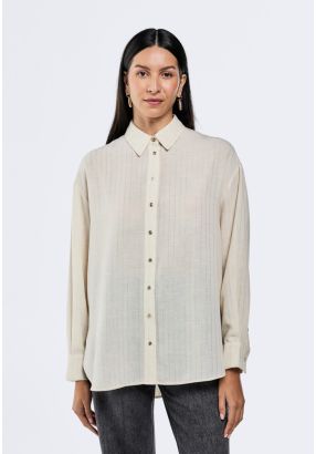 Striped Lurex Shirt