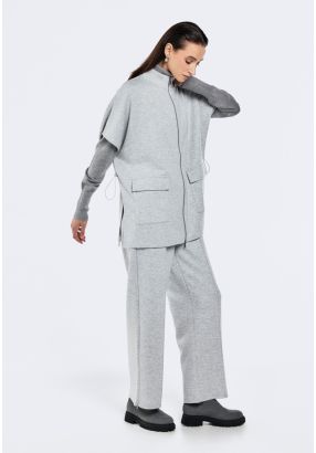 Solid High Waist Sweatpants