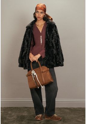 Kimono Sleeve Structured Jacket