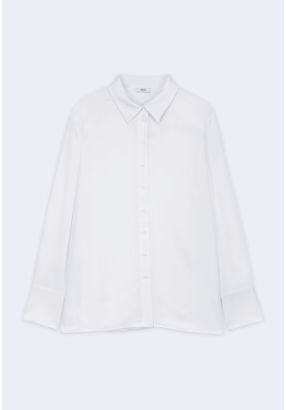 Regular Fit Satin Shirt