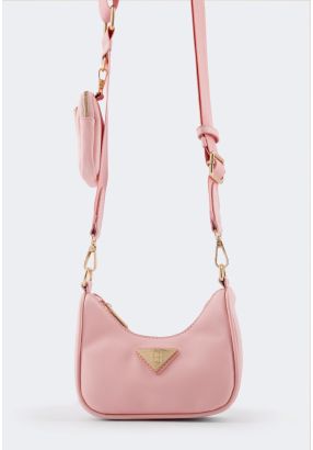 Solid Shoulder Bag