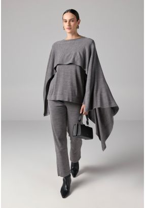 Straight Cut Knitted Trousers