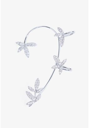 Crystal Embellished Ear Accessory