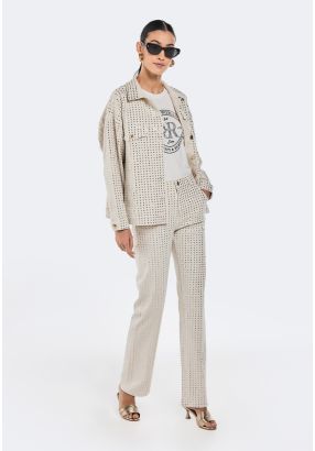 Crystal Embellished Jeans