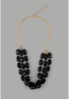 Multistrand Marble Necklace