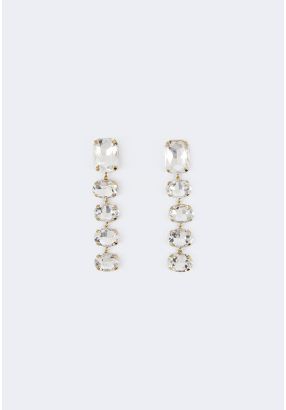 Crystal Long Earrings