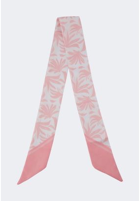Long Floral Printed Scarf