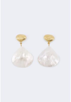 Seashell Resin Earrings