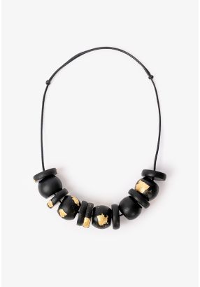 Metallic Chunky Necklace