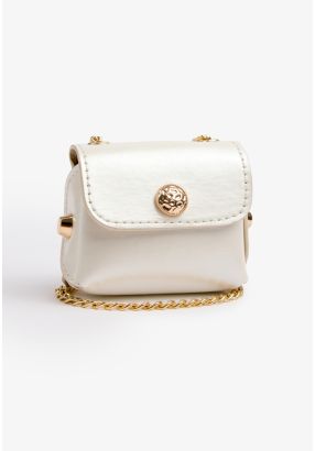 Solid Micro Crossbody Bag