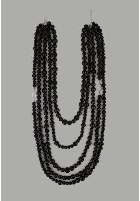 Iconic Faux Pearls Necklace