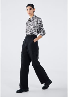 Wide Leg Cargo Pants