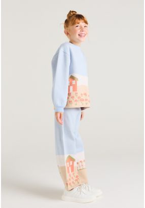 Multicolor Knitted Trouser