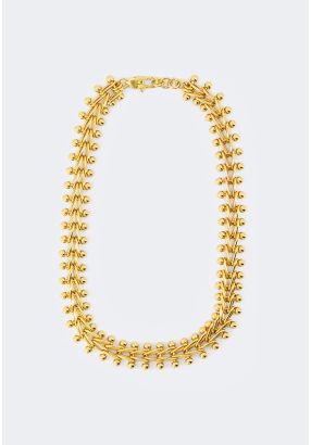 Intricate Metallic Necklace