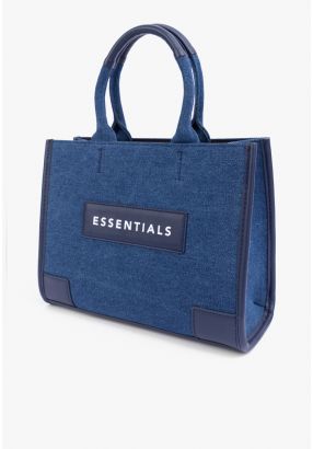 Mini Denim Crossbody Bag