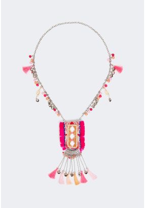 Iconic Seashells and Tassels Necklace