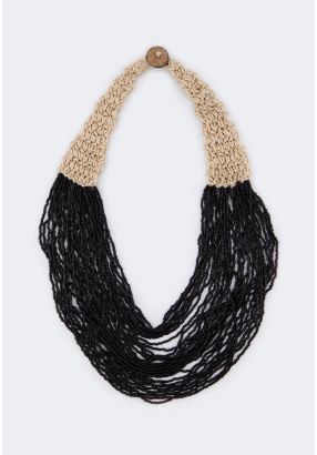 Multistrand Beaded Necklace