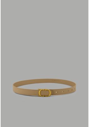 Monogram Buckle Belt