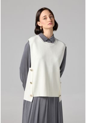 Sleeveless Sweater Vest