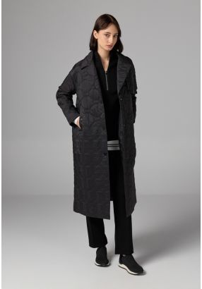  Embroidered Quilted Monogram Jacket