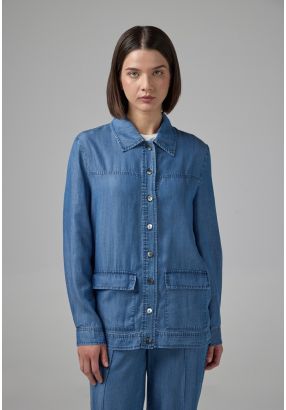 Front Flap Pockets Jacket