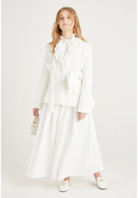 Basic Pleated Palazzo Trousers