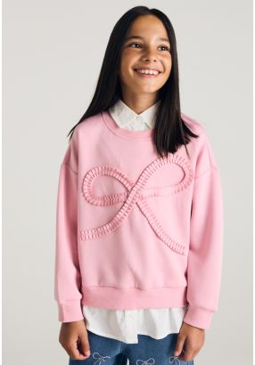 Ribbon Embellished Sweater