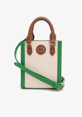 Knitted Vibrant Mini Handbag