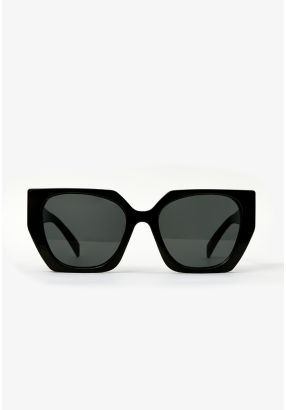 Dramatic Oversized Cateye Sunglasses