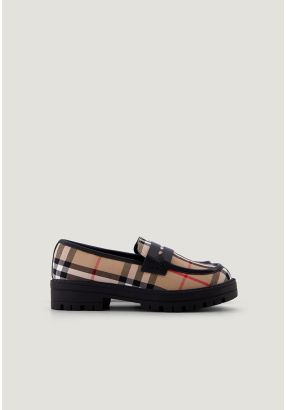 Checkered Loafers