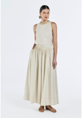 Textured Plisse Skirt- Ramadan Style