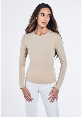 Basic solid Long Sleeves Top