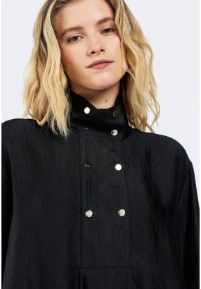 Solid Textured Blouse