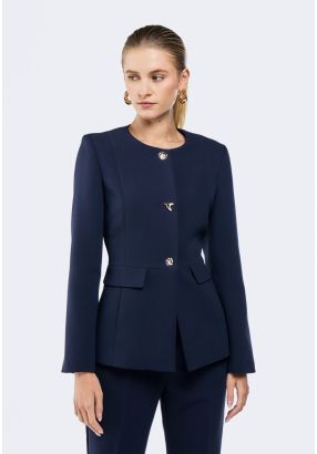 Classic Button-Up Jacket