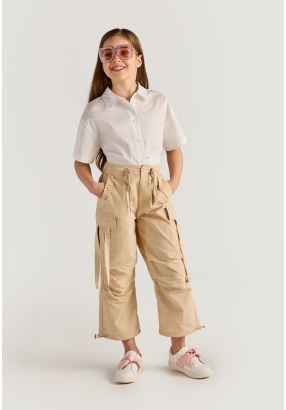 Drawstrings Waist Cargo Pants