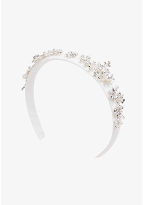 Embellished Metallic Headband