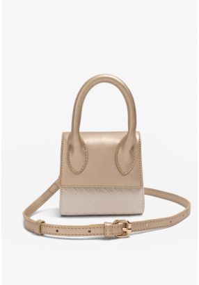 Mini Two Toned Crossbody Bag