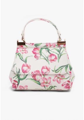 Vibrant Floral Handbag